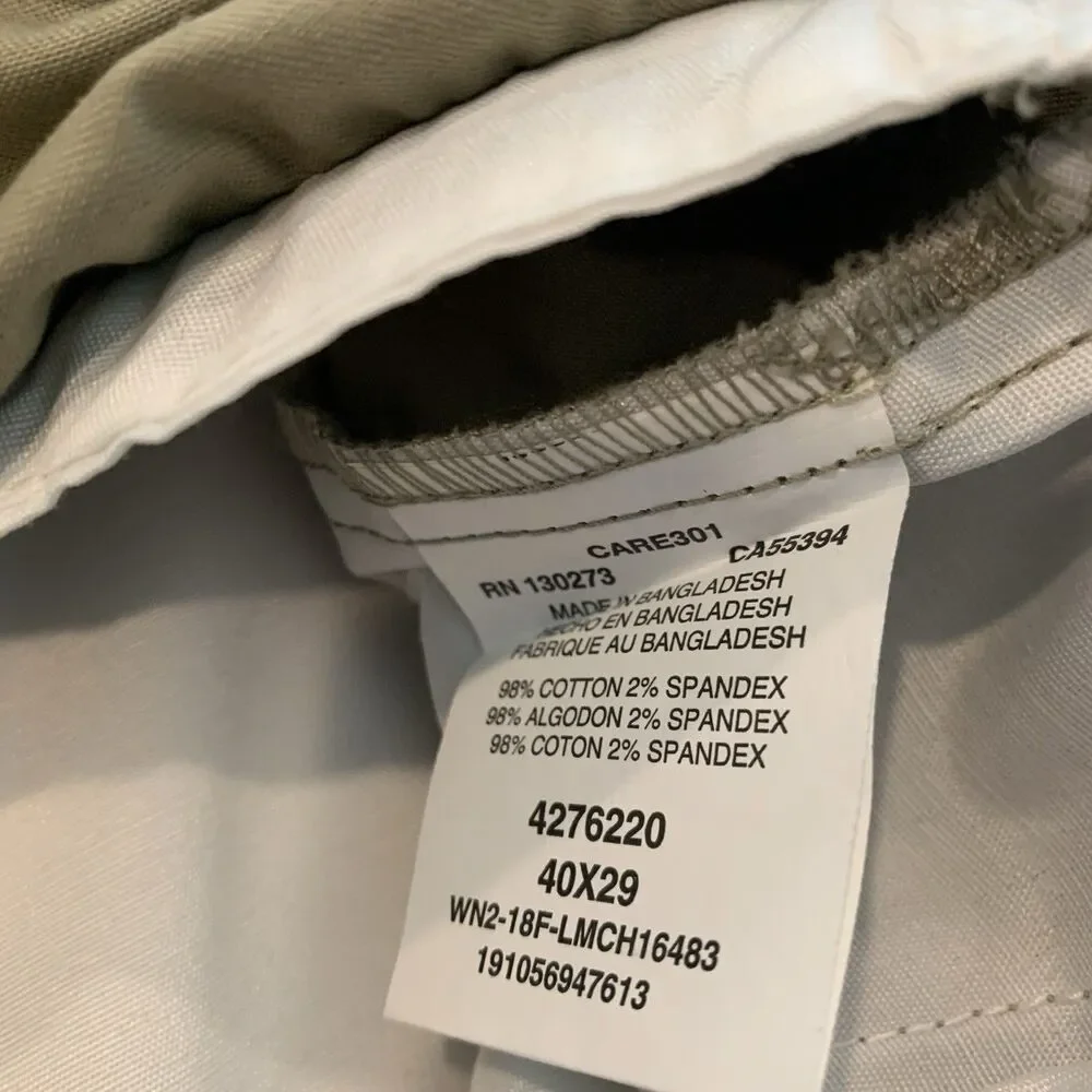 Lee Tri-Flex Chino Pants Men 40x29